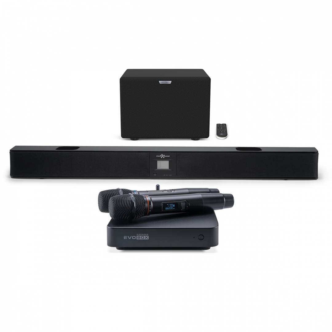караоке-комплект EVOBOX Plus + EvoSound Bar (саундбар с караоке) в Курске