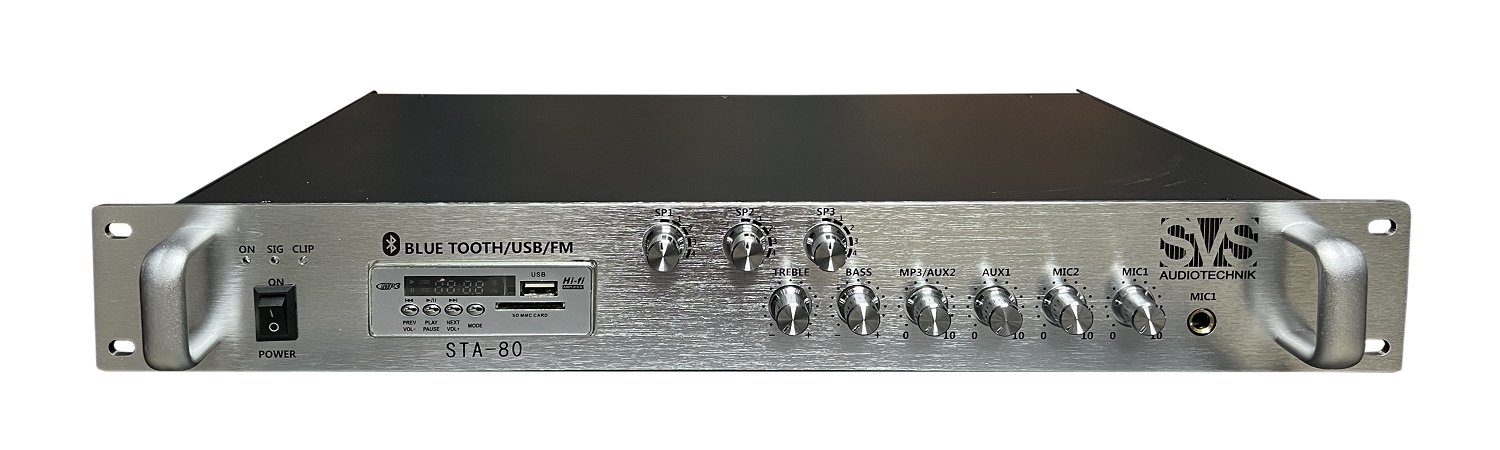 SVS Audiotechnik STA-80 Микшер-усилитель для систем Public Address в Курске