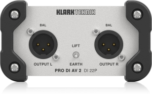 Klark Teknik DI 22P пассивный стерео директ-бокс в Курске