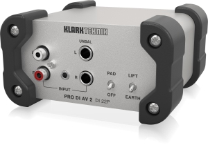 Klark Teknik DI 22P пассивный стерео директ-бокс в Курске